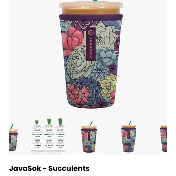 Size medium JAVASOK, “Succulents” pattern, new in package! - Picture 3 of 3